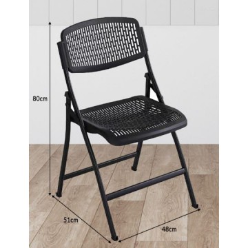 Fold-Away Plastic Chair 03